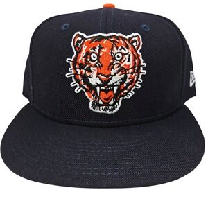 New Era Detroit Tigers 59FIFTY Cooperstown Vintage Tiger Head Fitted Hat 7 5/8
